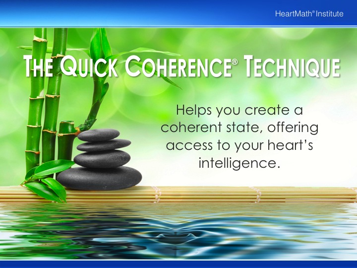 HMI The Quick Coherence Technique for Adults PP Slide 1